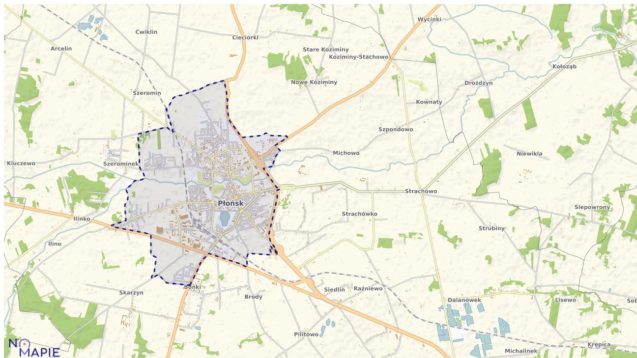 Mapa Geoportal Płońsk